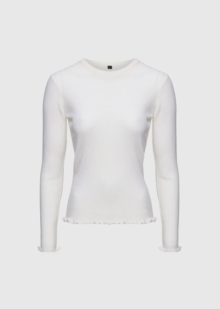Manu Merino Sweater  White
