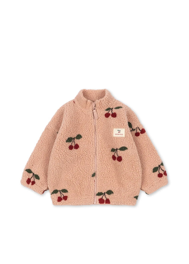 JODY TEDDY JACKET GRS  Pudderrosa