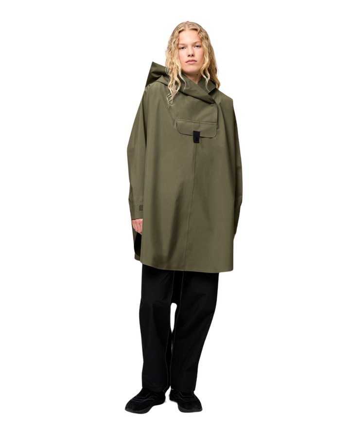 Bergen poncho  Grape Leaf