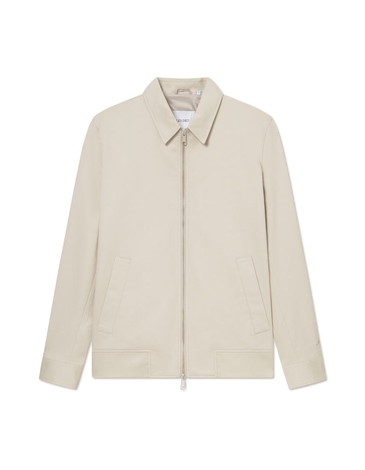 Como Cotton Coach Jacket  Light Sand