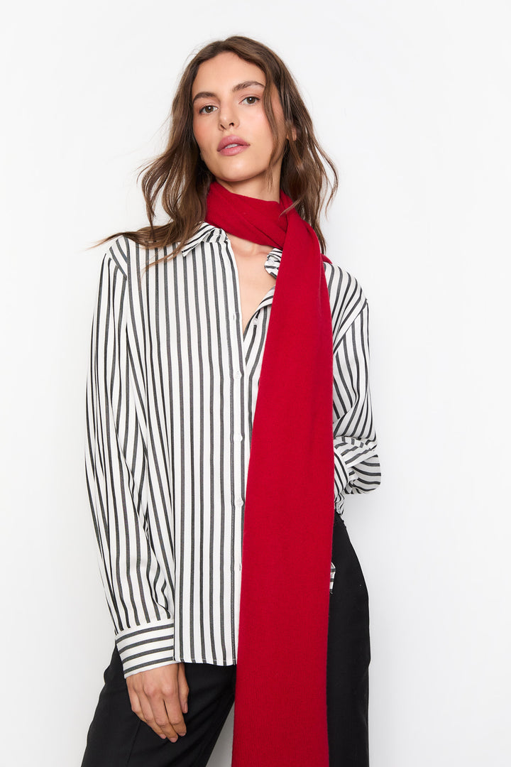 Cilia Shirt  Black Stripe