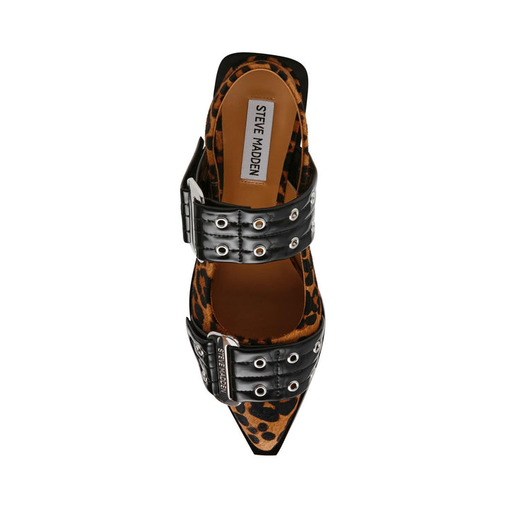 GRAND AVE-L SANDALS  Black/Leopard