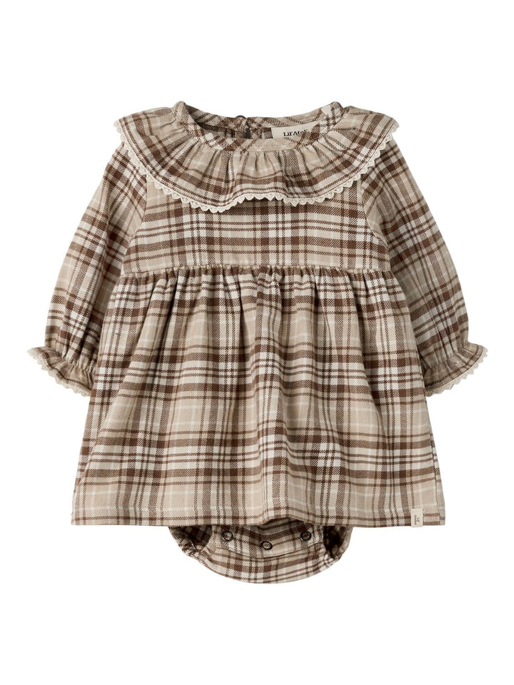 Frenrik Ls Loose Body Dress Lysegrå