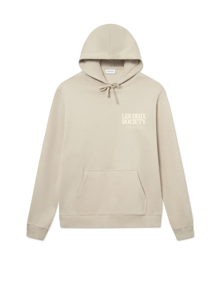 Society Hoodie  Light Sand/Summer Melon