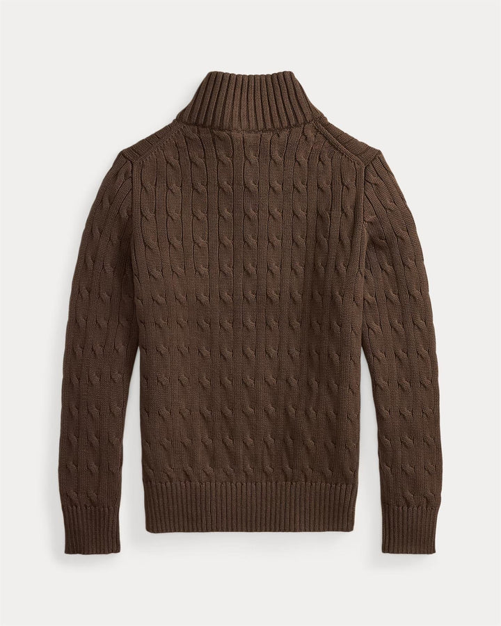 LS HZ-SWEATER-PULLOVER  Ntmg Brwn