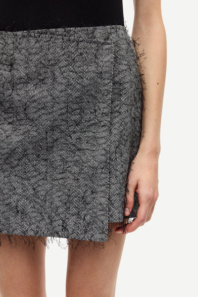 Sakeiku Stripe Turtleneck 11250  Clear Cream St.