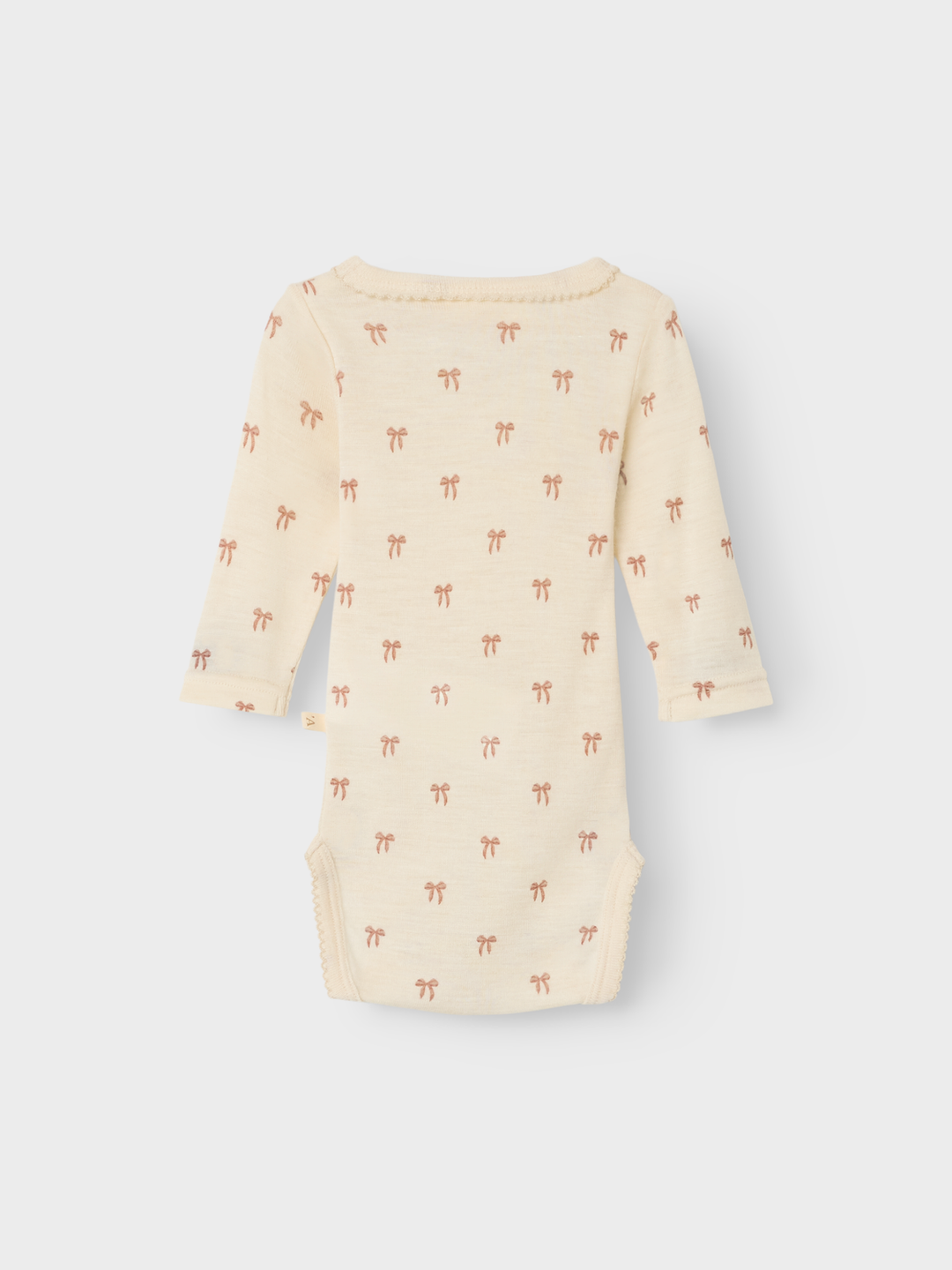 NBFNALU LS WO/MO SLIM BODY LIL NOOS  Offwhite