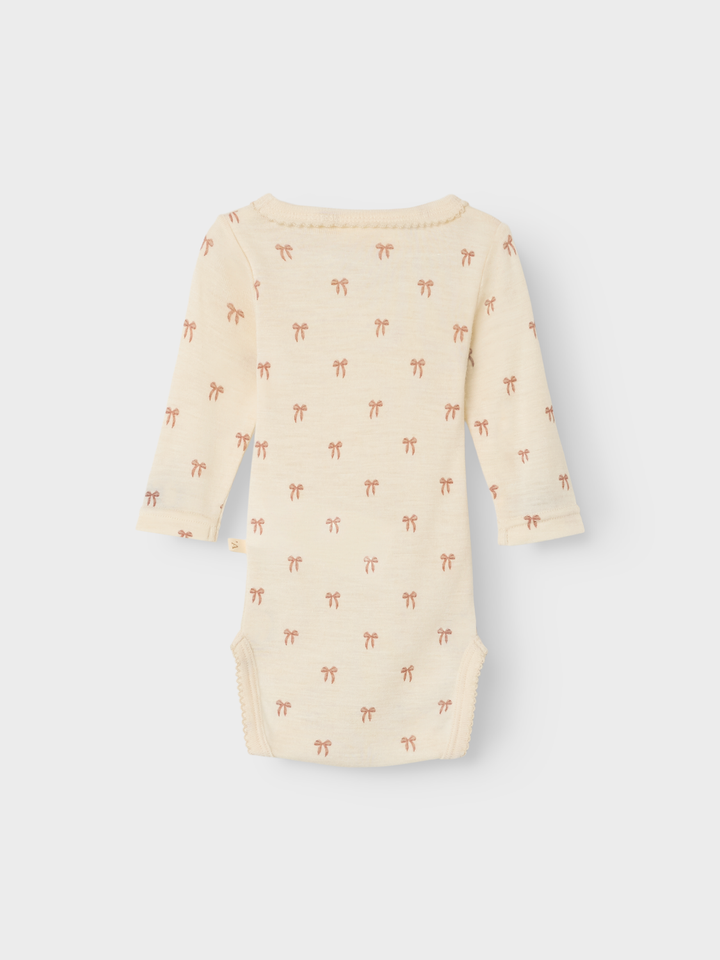 NBFNALU LS WO/MO SLIM BODY LIL NOOS  Offwhite