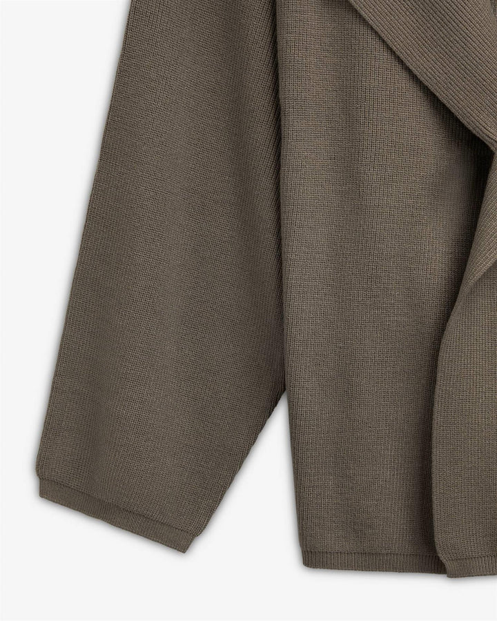 SERGE CARDIGAN  Taupe