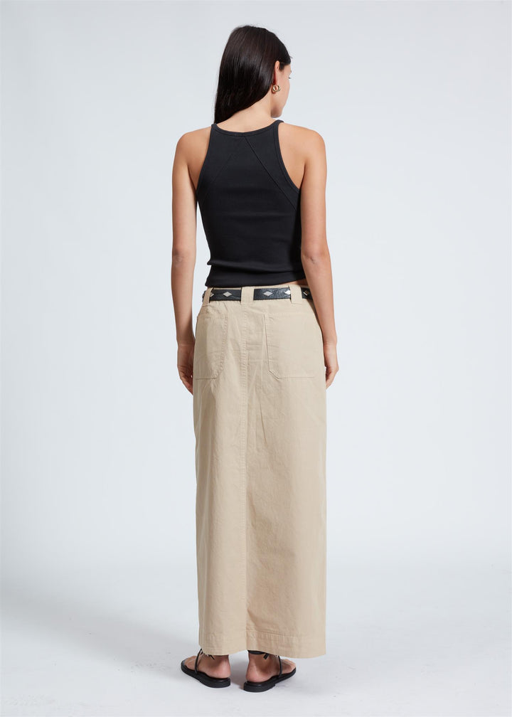 LEYTON SKIRT  Khaki