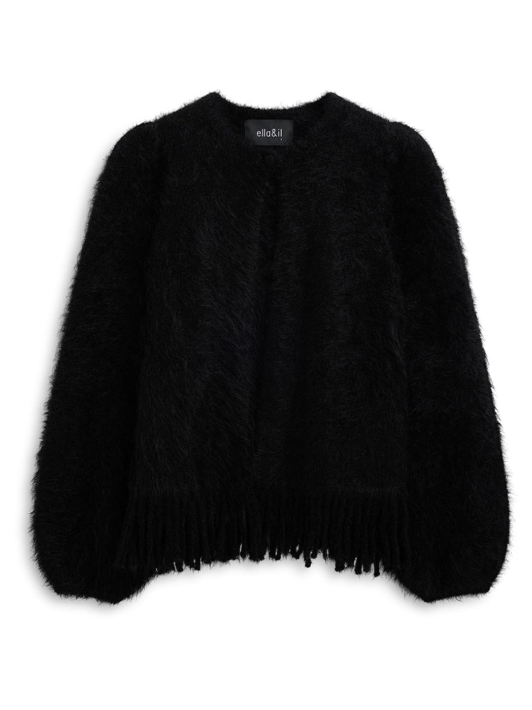 Anita Chunky Cardigan Black