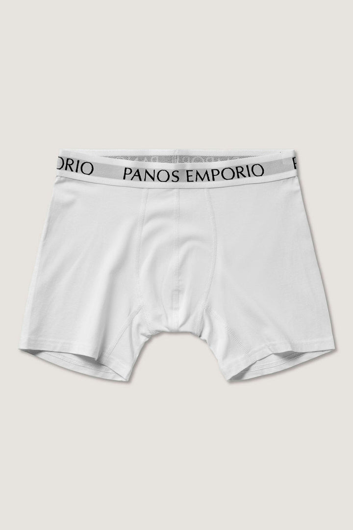 3pk Base Bamboo Boxer  White/White/White