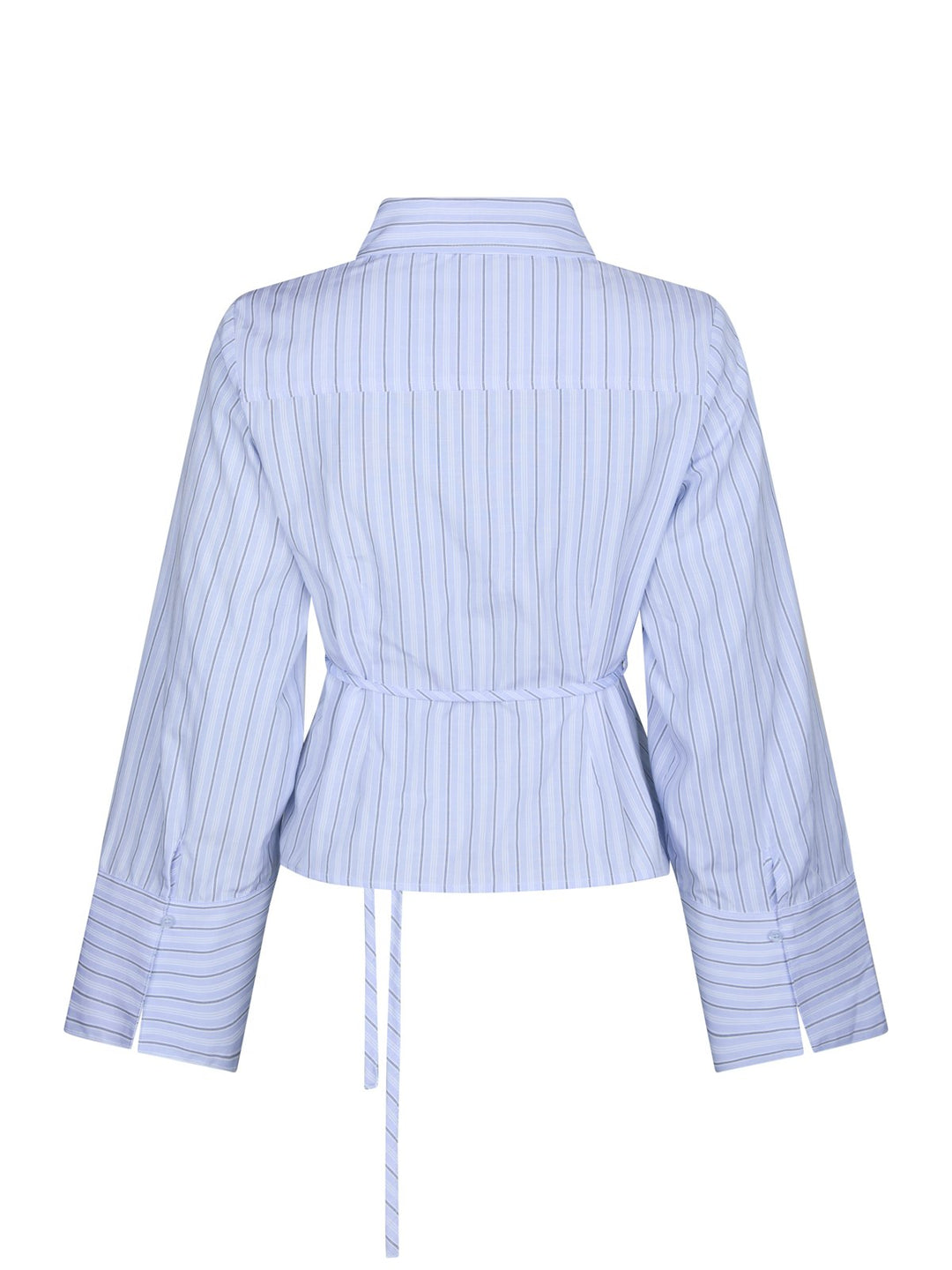 Clarida Double Stripe Shirt  Light Blue