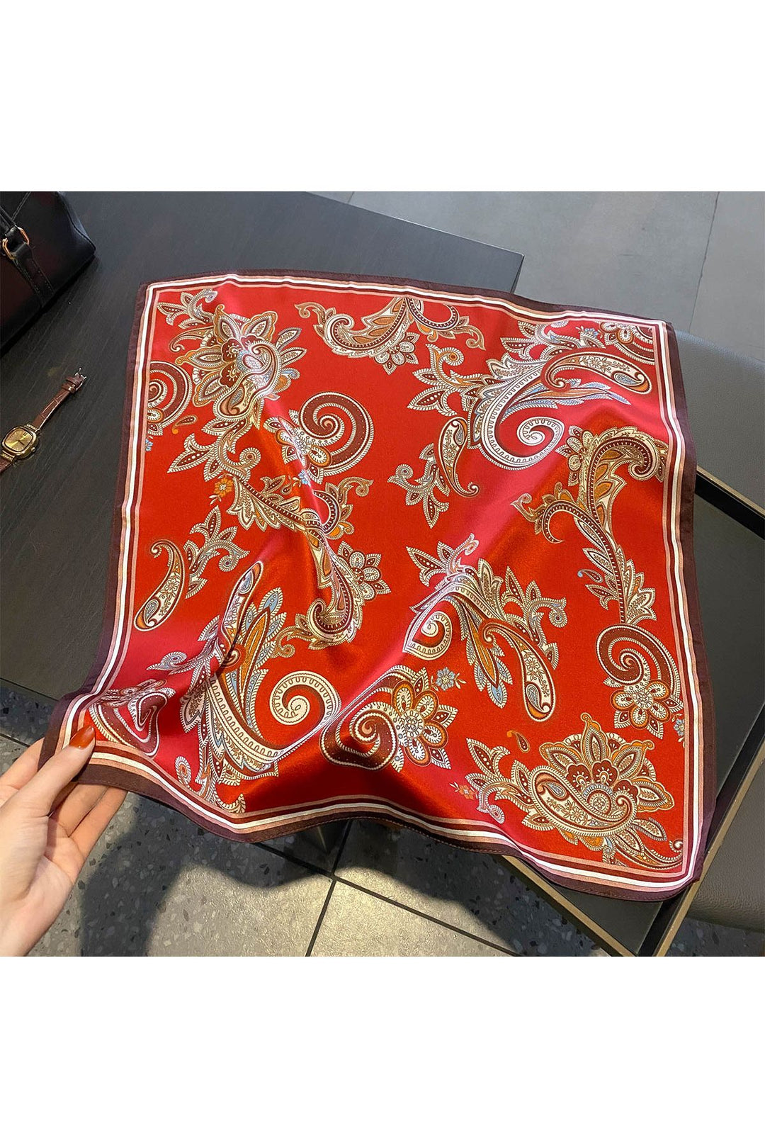 Bandana Viscose  Rød