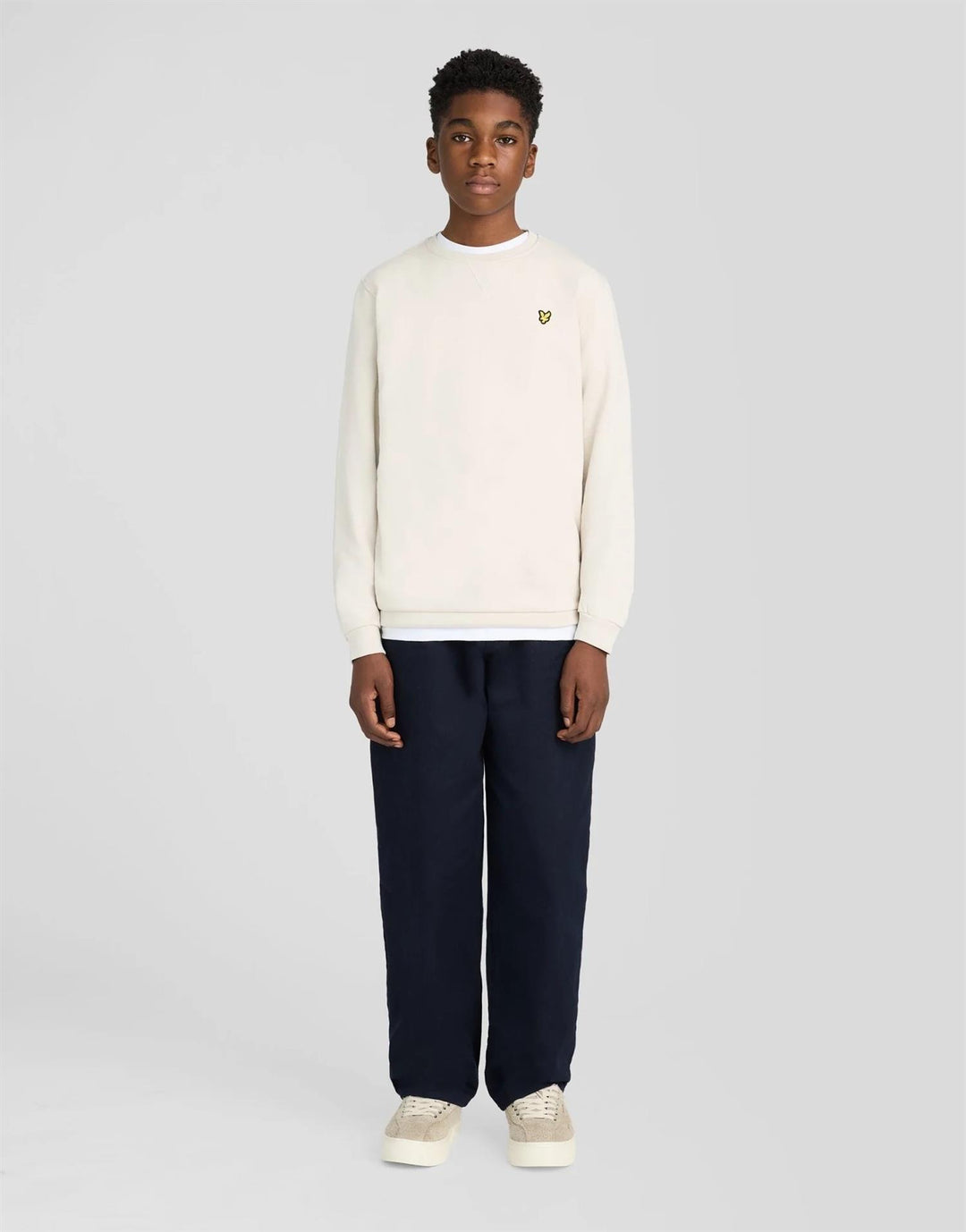 Crew Neck Sweatshirt  Putty