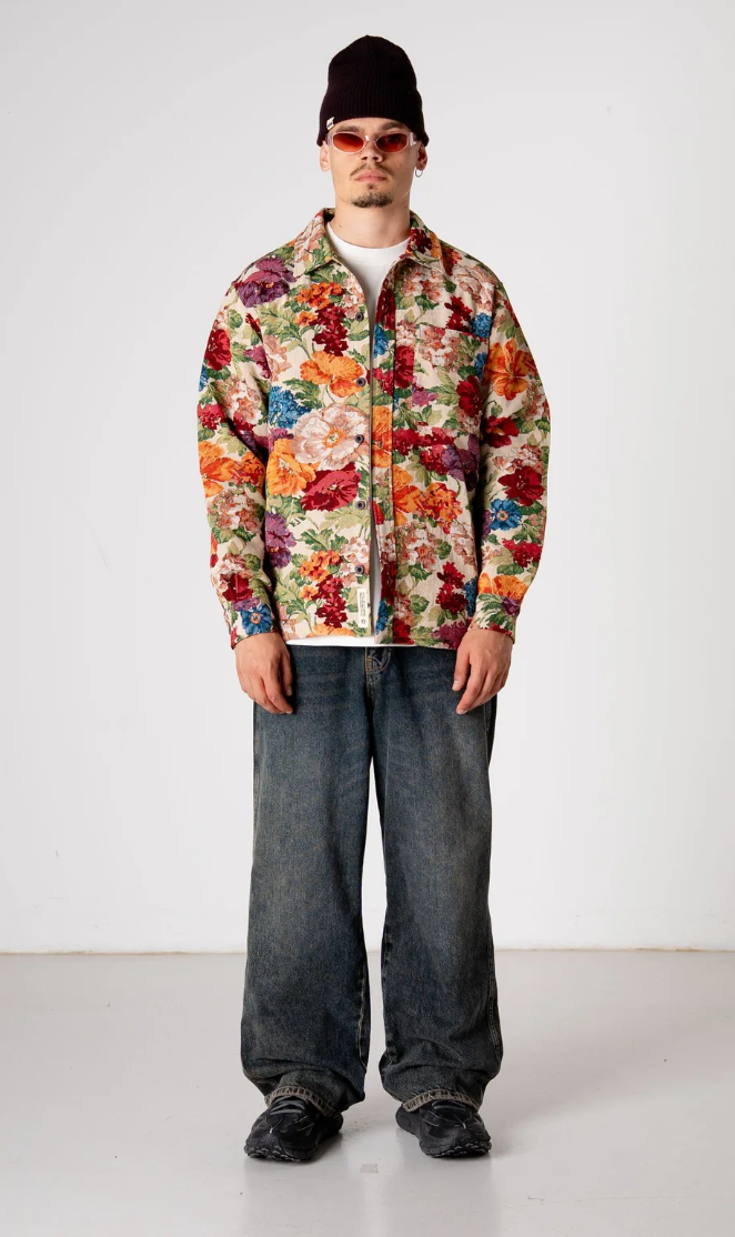 WBGlixto Jaquard Shirt  Light Blue