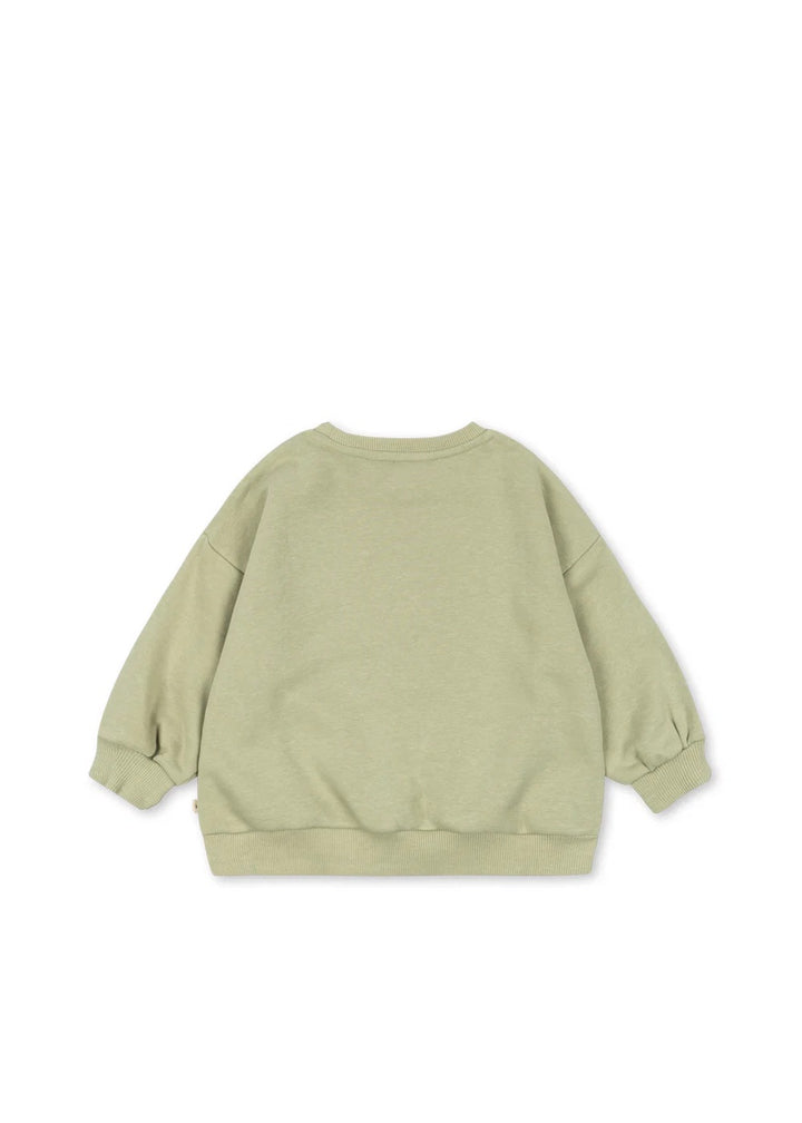 LOU SWEAT SHIRT GOTS  Sage