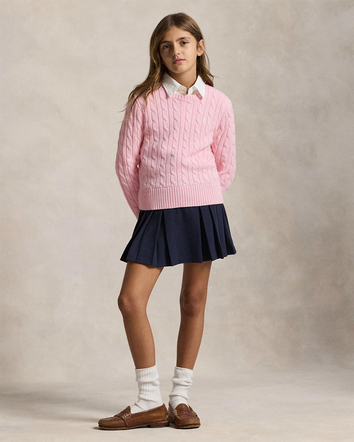 MINI CABLE-TOPS-SWEATER  Hint O Pnk