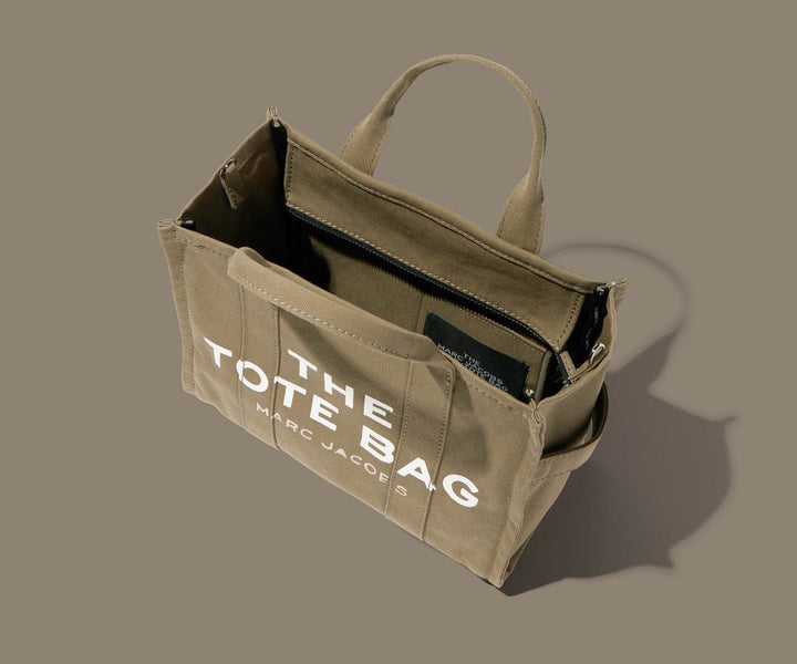 THE MEDIUM TOTE COTTON  Slate Green