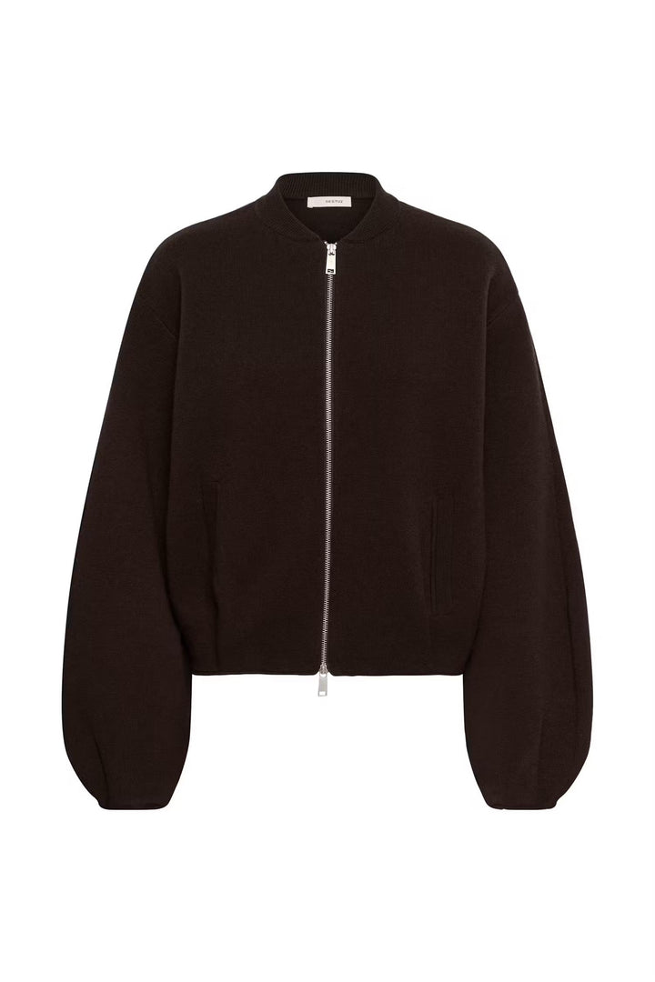 GZVICTORIA CARDIGAN  Ganache