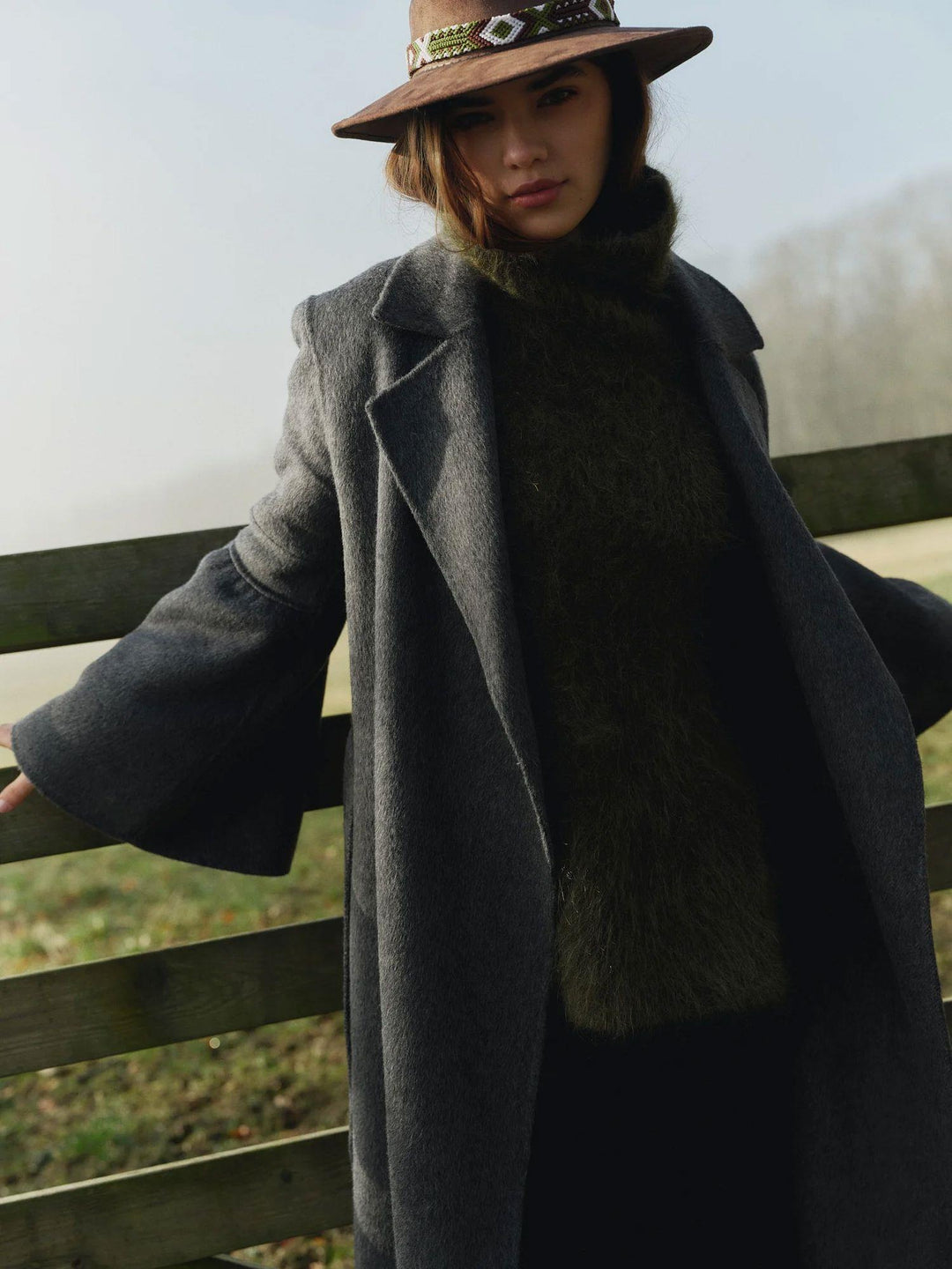 Juli Coat  Dark Grey