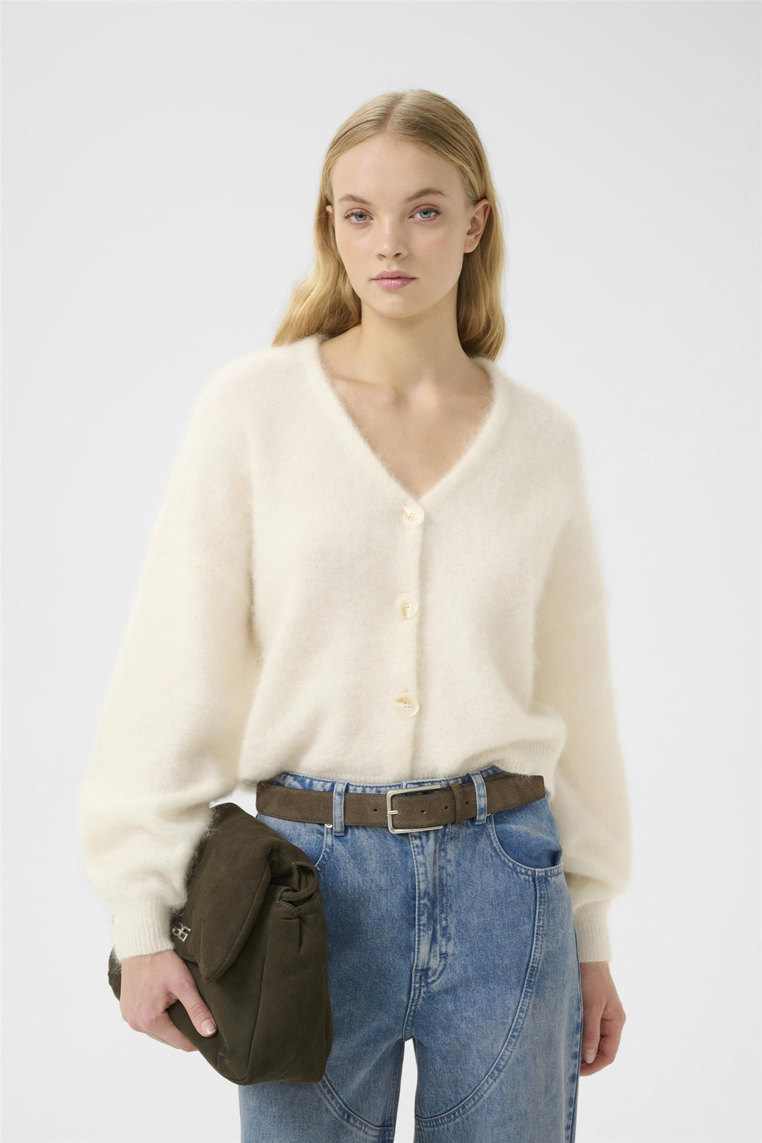 GZdebbie cardigan  Egret