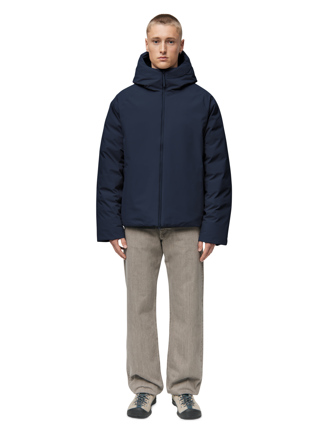 Runde down jacket Deep Sea