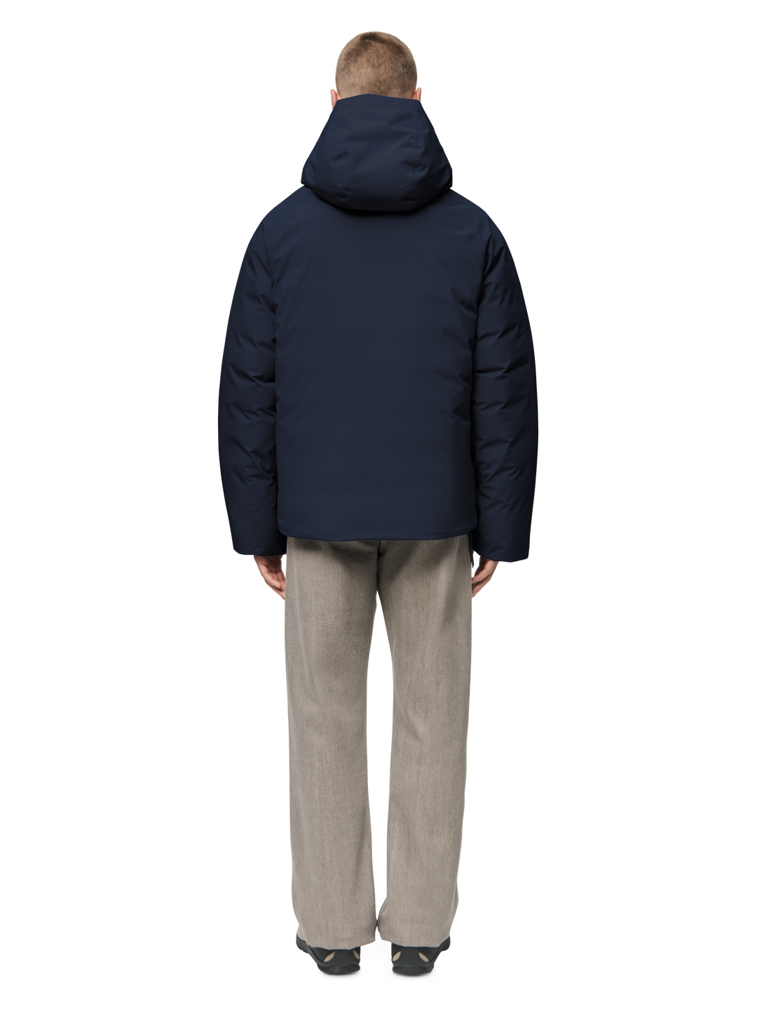 Runde down jacket Deep Sea