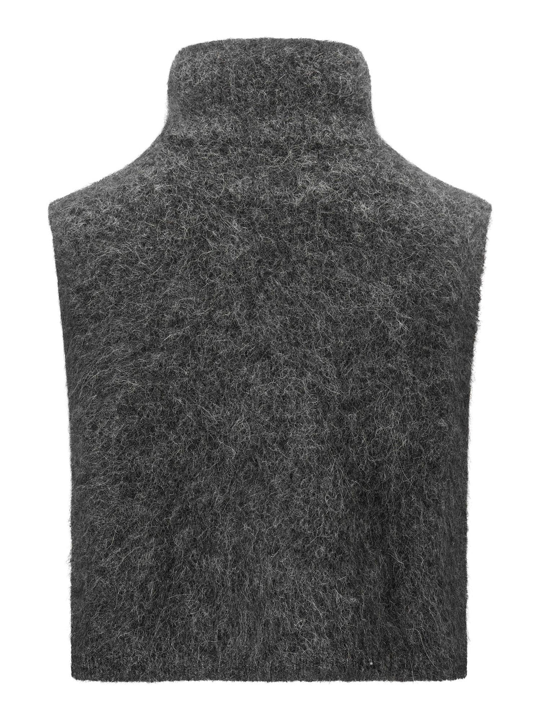 Belinda chunky high neck  Charcoal