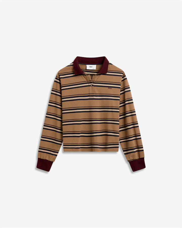 Grit pique sweater  Camel