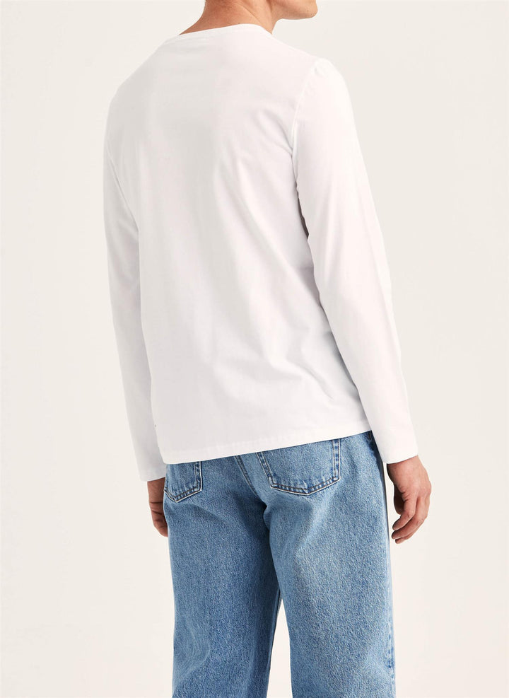 James LS Tee  White