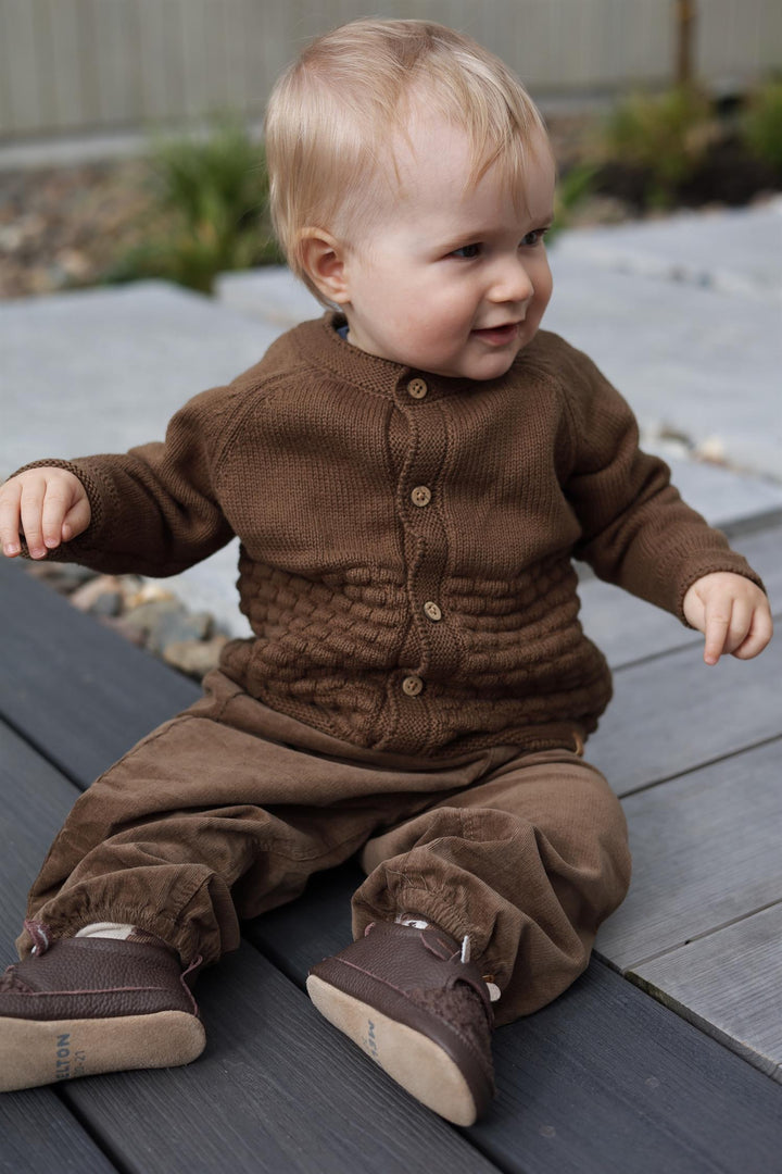 Nbmsomba Loose Cord Pant-So Lil  Mellombrun