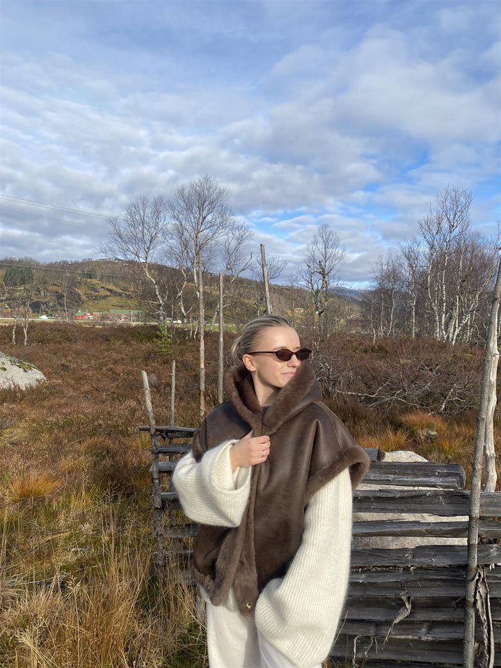 OLENA FAUX MINK  Choco Choco