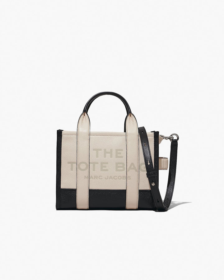 The Small Tote  Ivory Multi