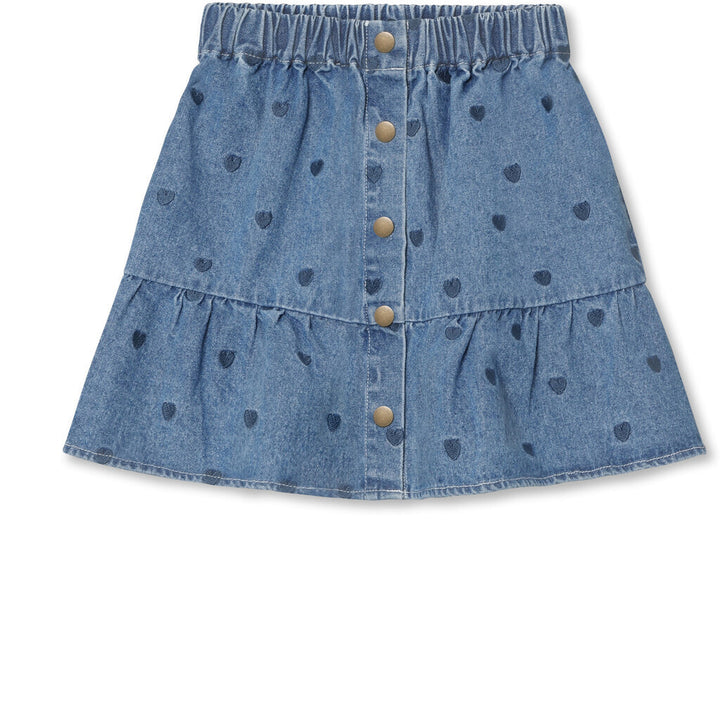 DONNA SKIRT  Light Denim Blue