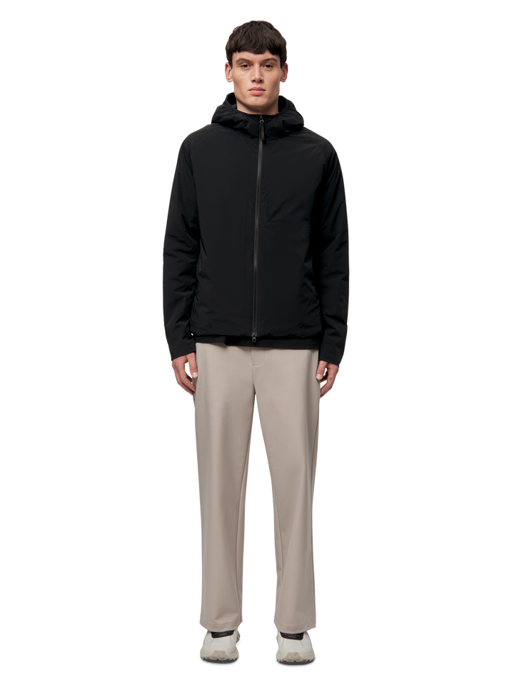 Randers insulated hoody jacket  Black