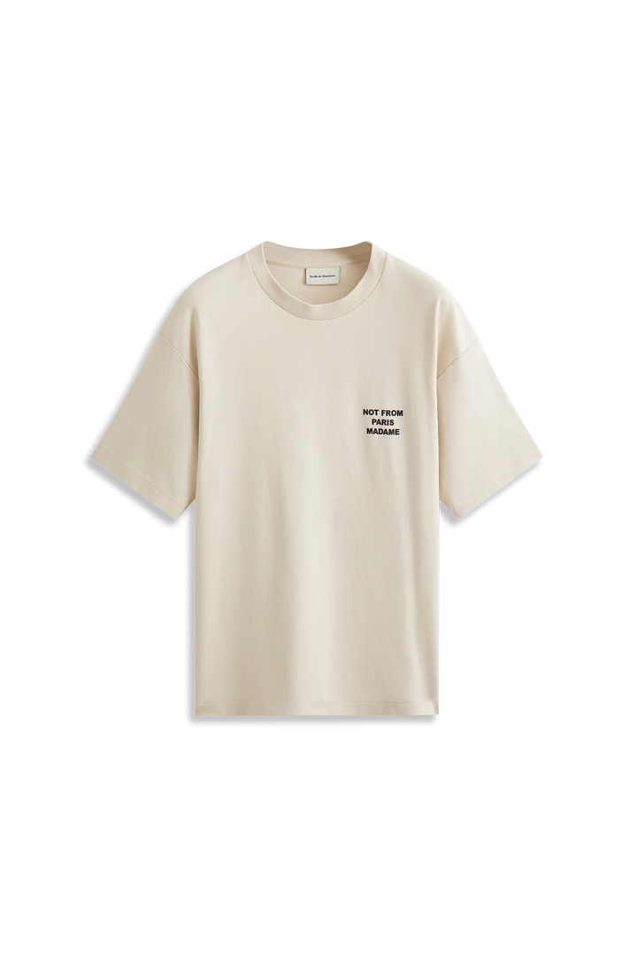 LE T-SHIRT SLOGAN  Beige