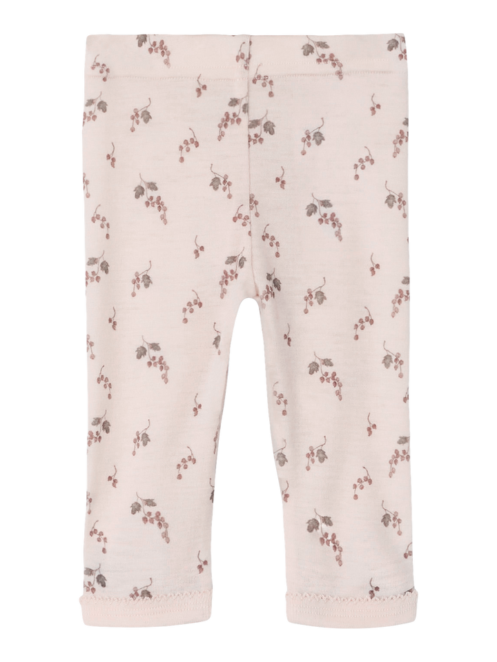 NBFNOEL NIA WOOL SLIM LEGGING LIL NOOS  Lyserosa