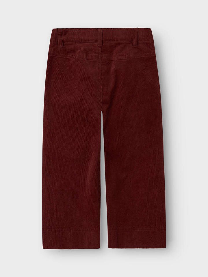 NMFOBERT CORD WIDE PANT 4122-HG LIL  Mellombrun