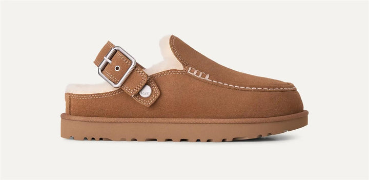 W Goldenstar Evelina Clog  Chestnut