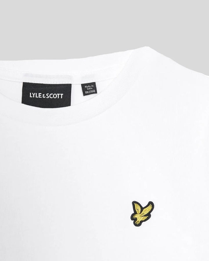Plain LS T-shirt  White