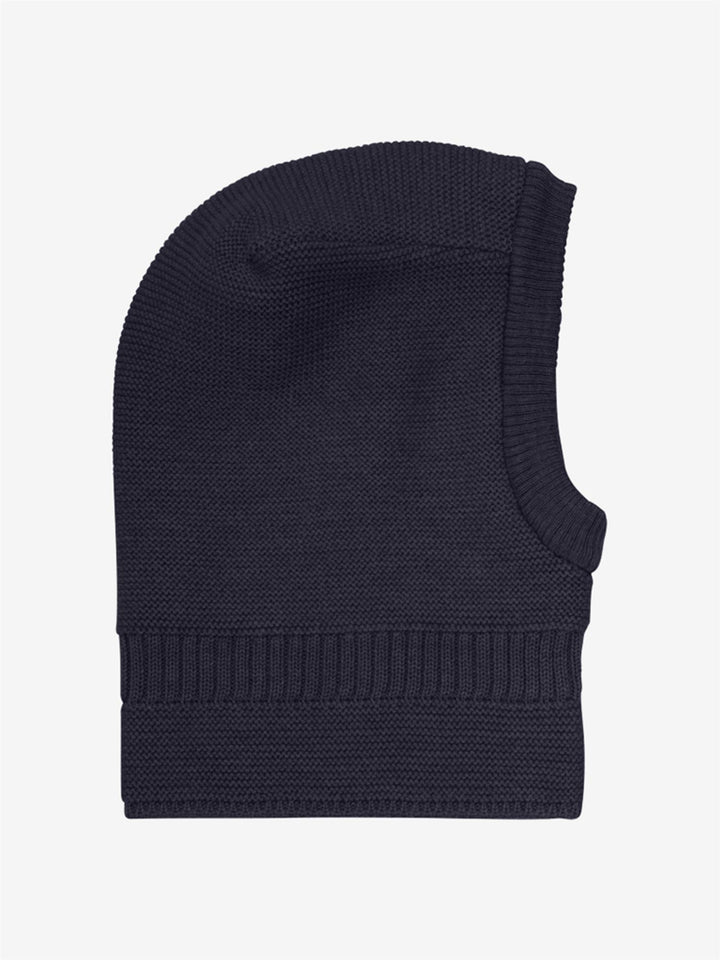 Balaclava Wool Knit Windstop  Dark Navy