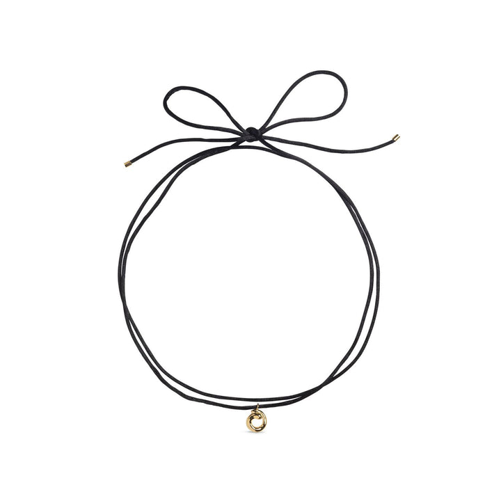 Necklace, Sora Tie 140 cm  925S/Gp