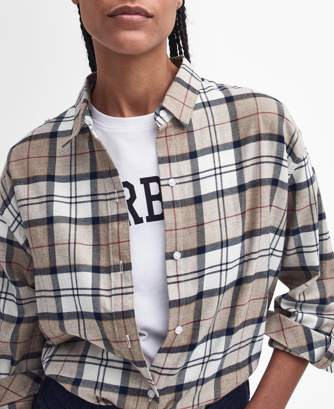 Barbour Elishaw Shirt  Hessian Tartan