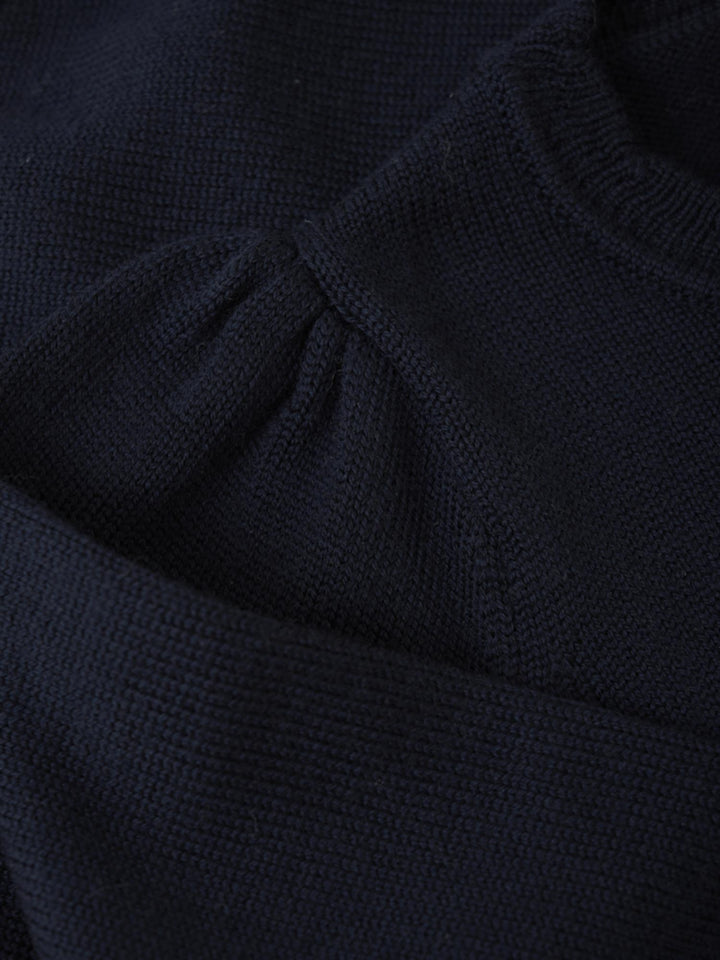 Cardigan Wool Knit  Dark Navy