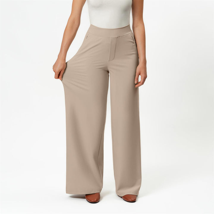 Asana Wide Pant 32"L  Tan