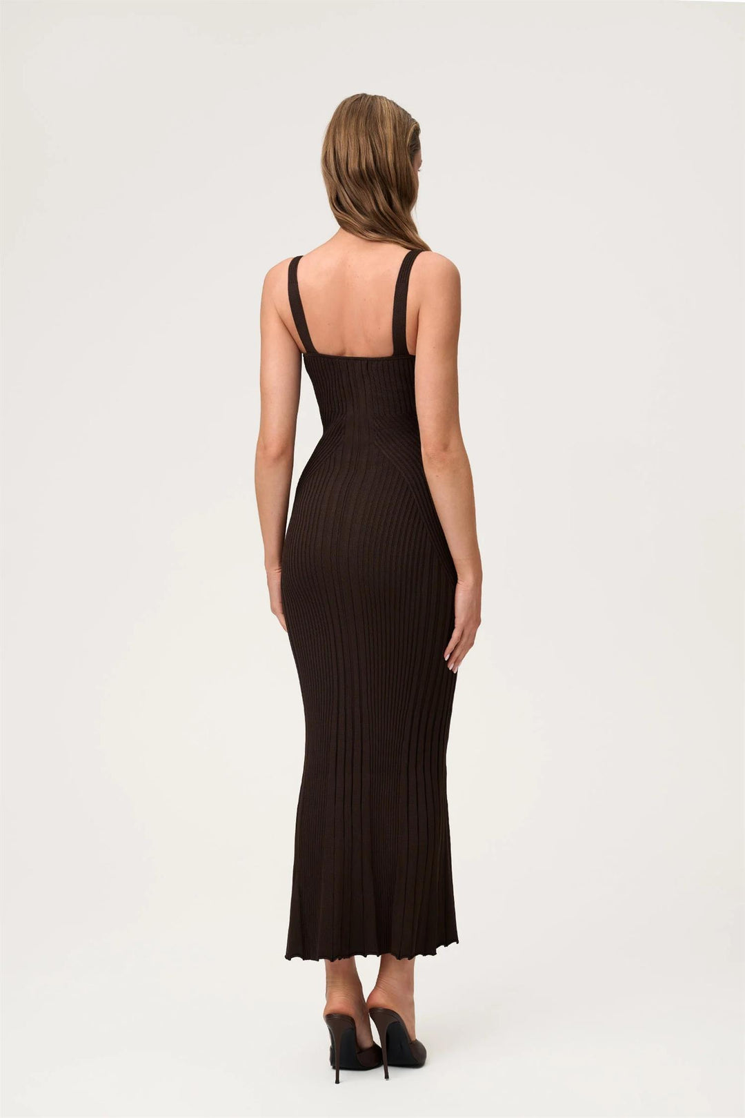 Lugo Maxi Dress  Brown