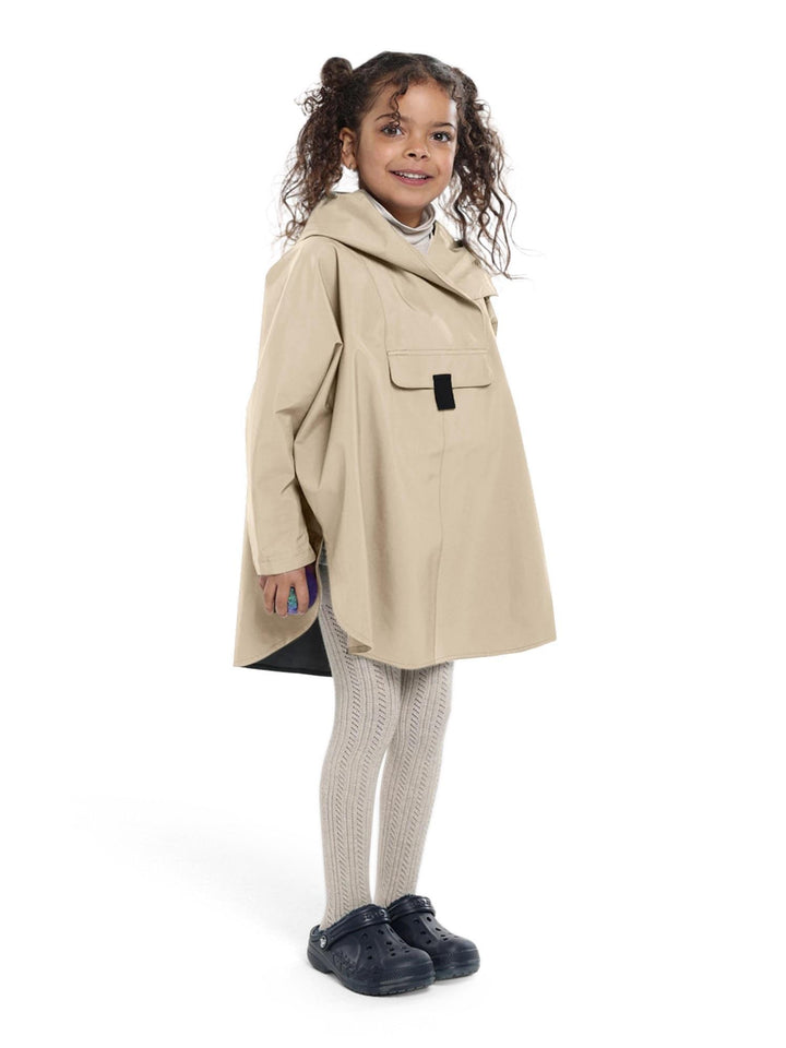 BERGEN MINI PONCHO  Beige