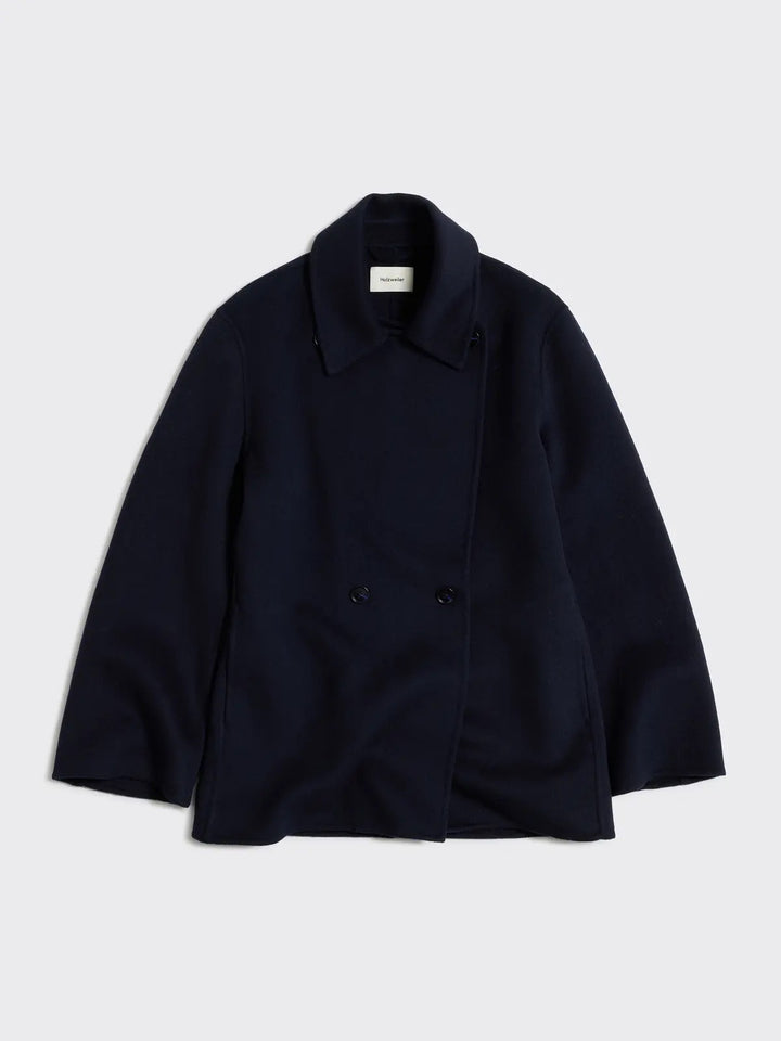 Felsa Wool Peacoat  Dk. Blue