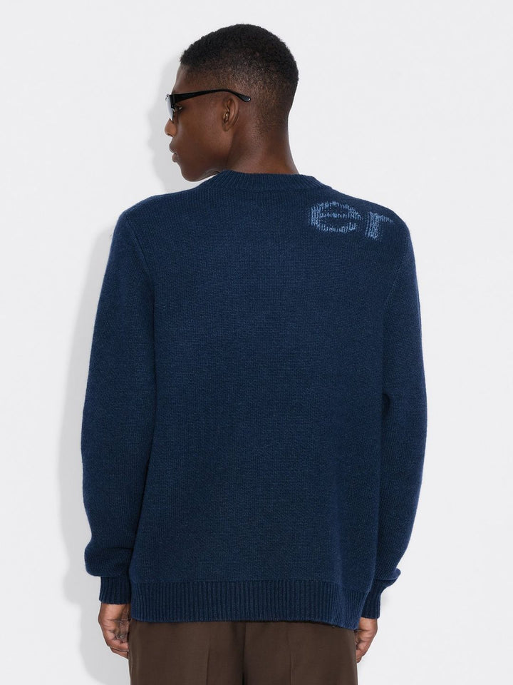 Haza Logo Crew  Blue Mix